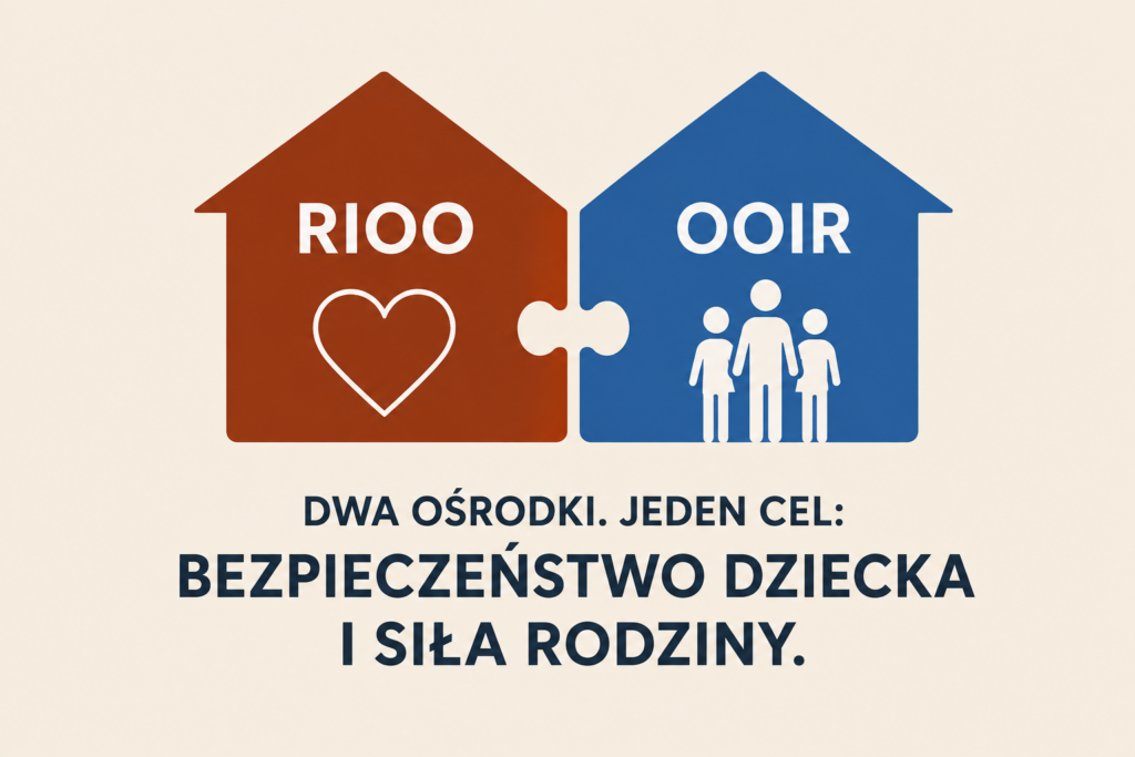 RIOO i OOIR – dwa ośrodki, jeden cel: bezpieczeństwo dziecka i siła rodziny